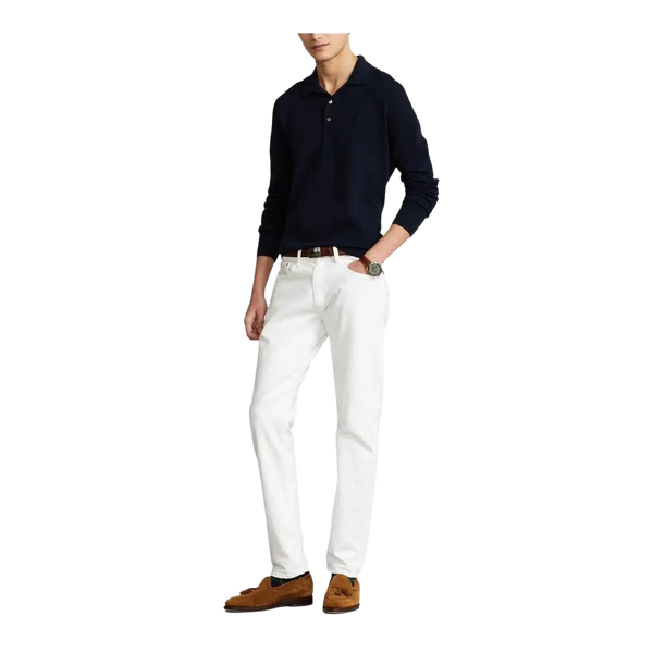 Polo Ralph Lauren Long Sleeve Knitted Polo for Men