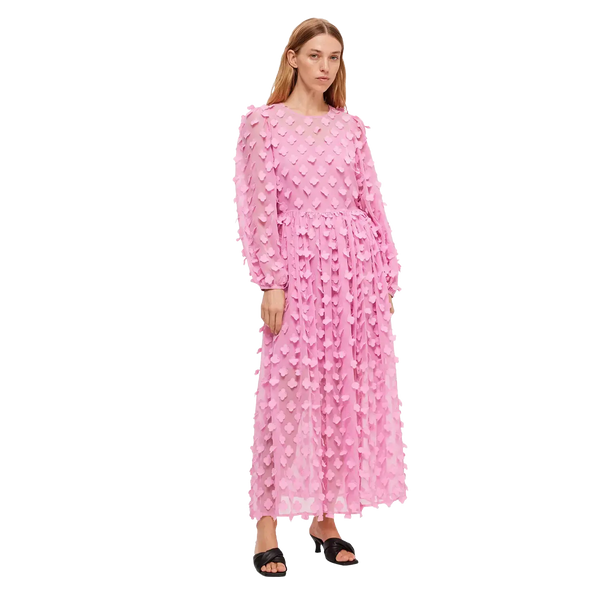 Selected Femme Kysha Long Sleeve Ankle Dress