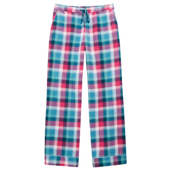 White Stuff Nina Organic Check Pyjama Bottoms