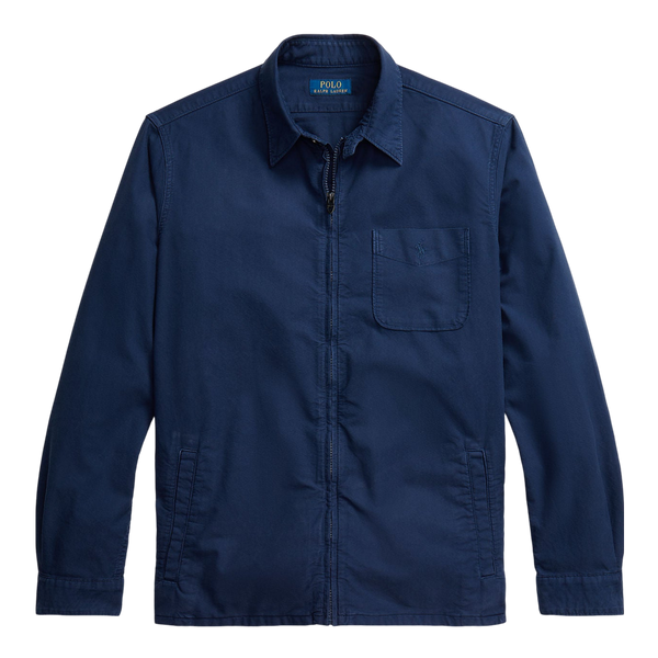 Polo Ralph Lauren Long Sleeve Garment Dyed Oxford Overshirt