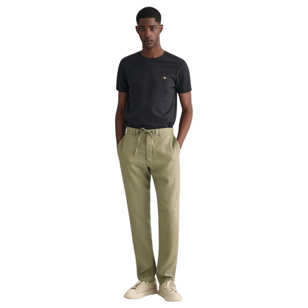 GANT Relaxed Linen Drawstring Trousers