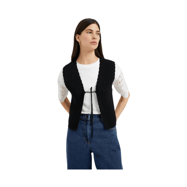 Great Plains Summer Stitch Tie Up Top