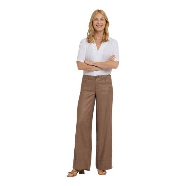 NYDJ 5 Pocket Wide Leg Trousers