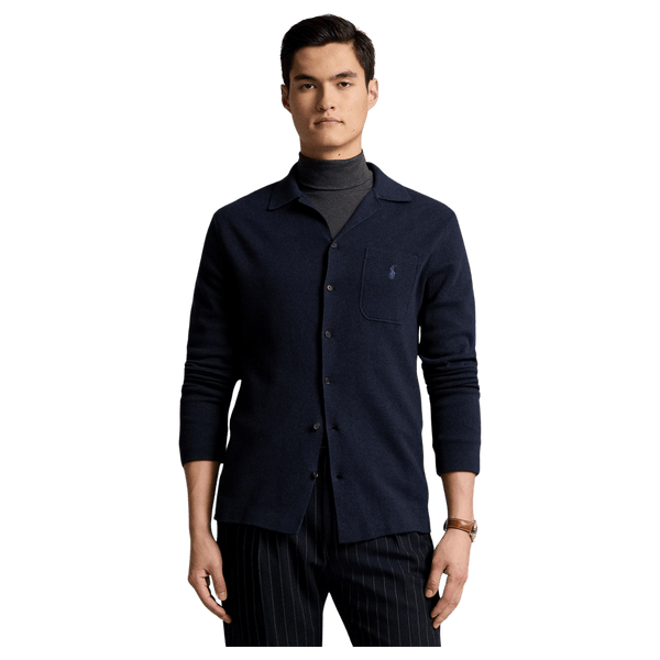 Polo Ralph Lauren Camp Collar Long Sleeve Cardigan