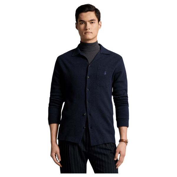 Polo Ralph Lauren Camp Collar Long Sleeve Cardigan for Men