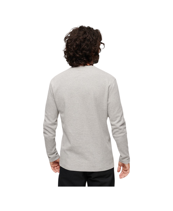 Superdry Waffle Long Sleeve Henley T-Shirt