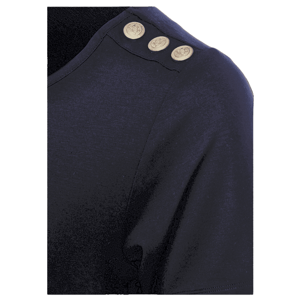 Holland Cooper Relax Fit Vee Neck Tee