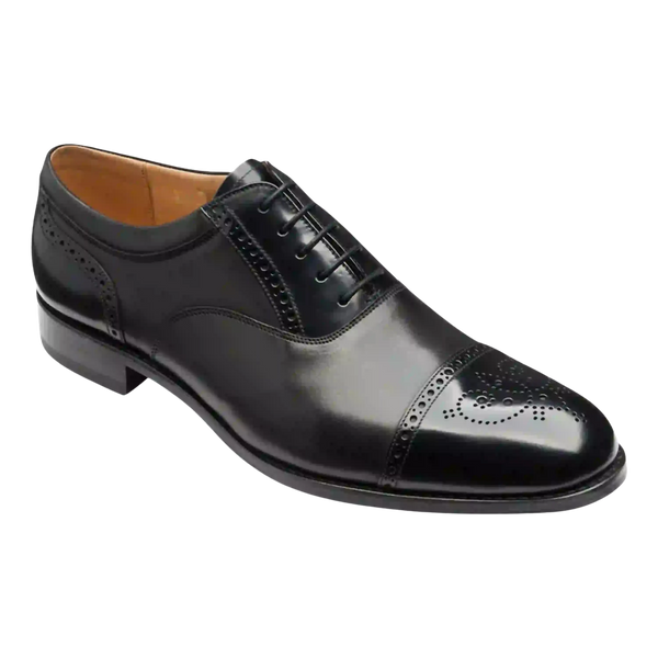 Loake Woodstock Shoes for Men in Black