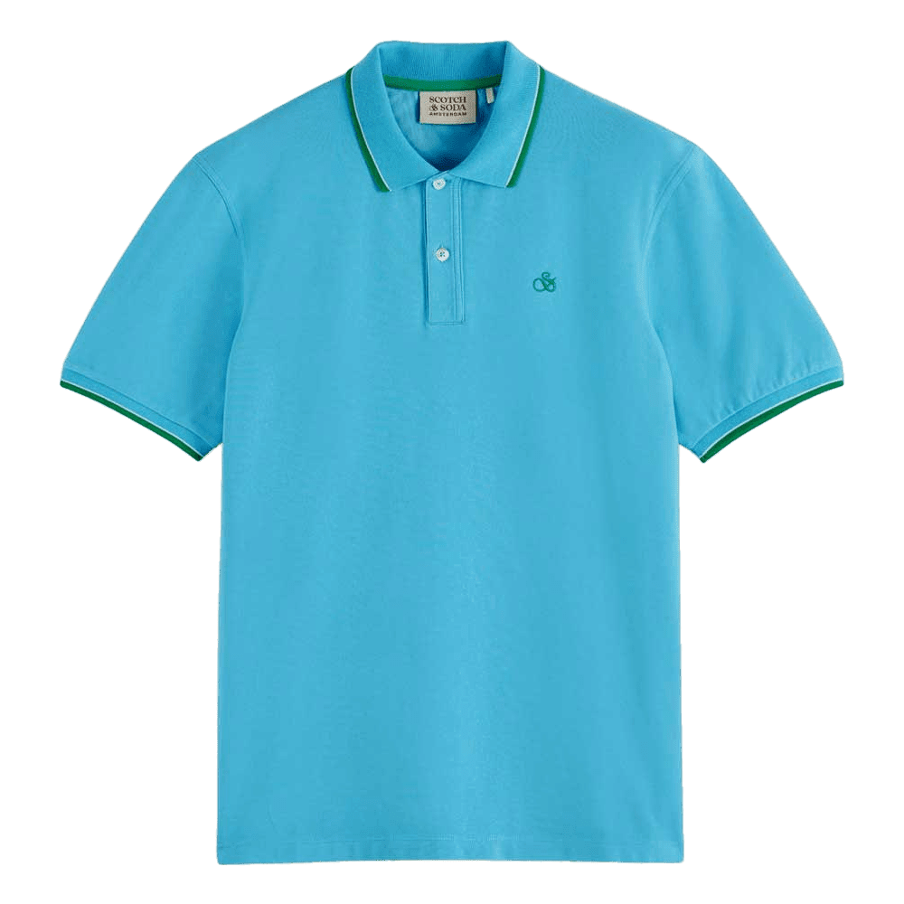 Scotch Soda Melange Polo Shirt Coes