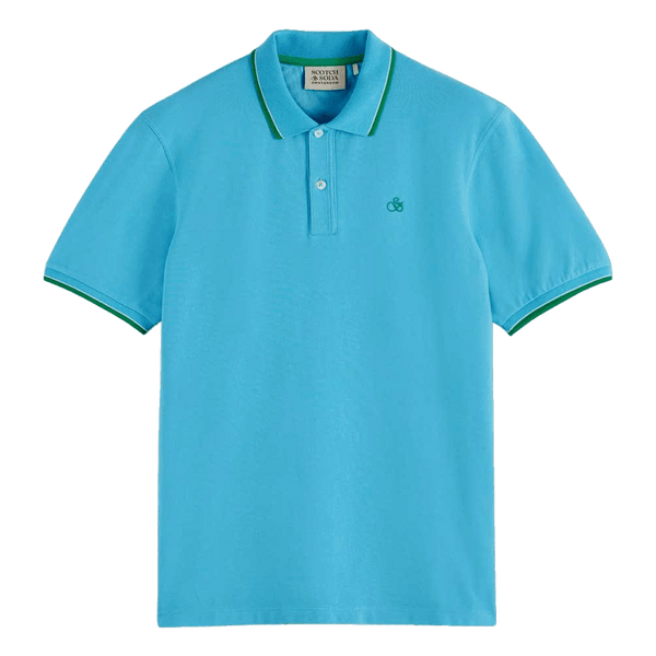 Scotch & Soda Melange Polo Shirt for Men