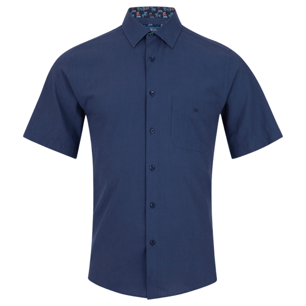 DG's Drifter Straw Weave Short Sleeve Shirt for Men