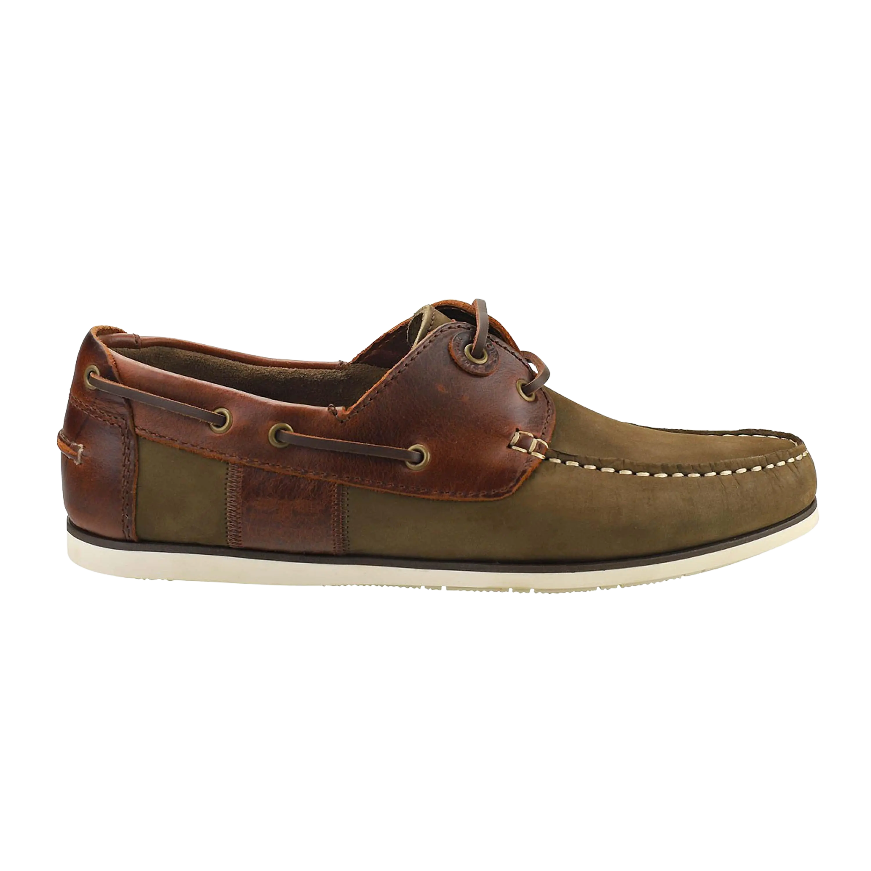 Barbour shoes mens sales olive