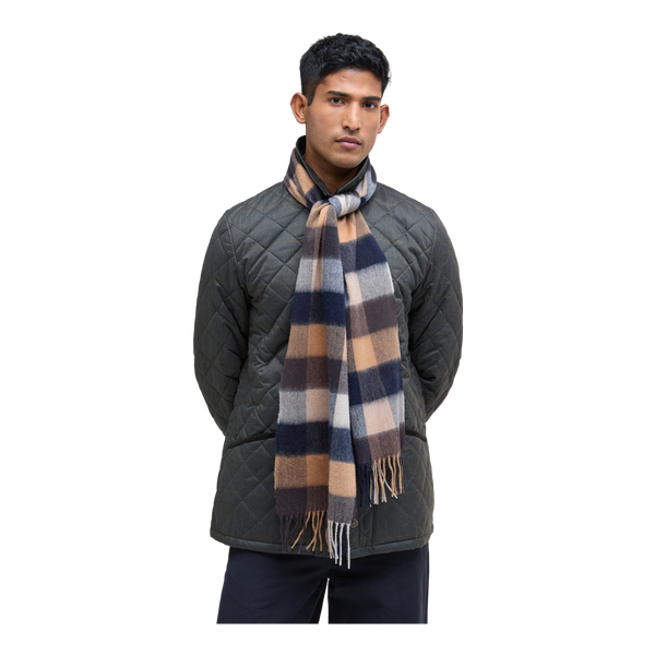 Barbour Lambswool Tattersall Scarf