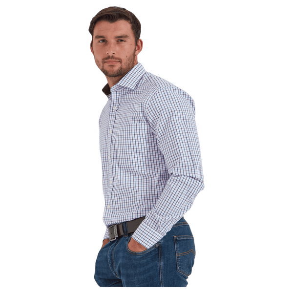 Schoffel Milton Long Sleeve Tailored Shirt for Men