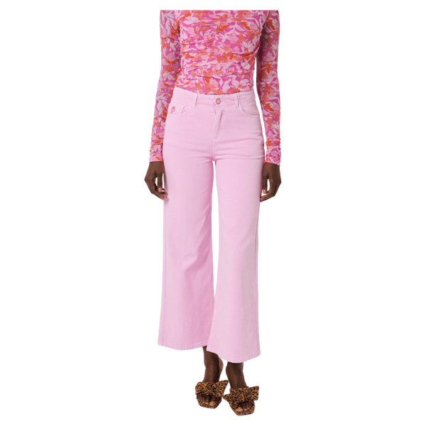 Fabienne Chapot Hayley Wide Leg Cropped Jeans