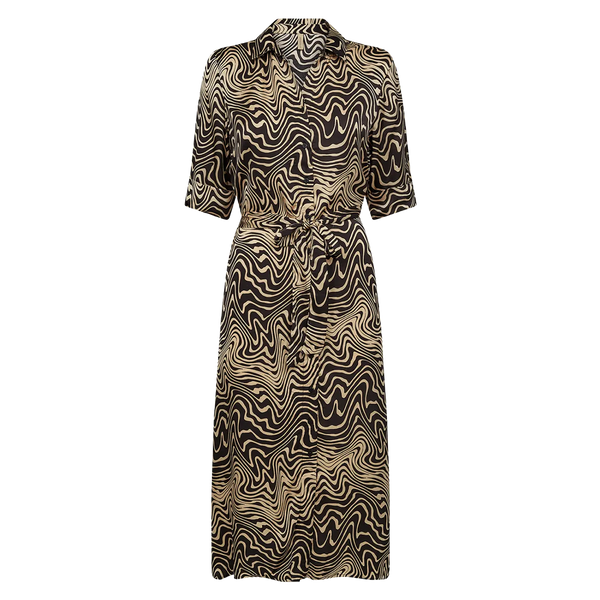SoyaConcept Luna Silky Print Dress for Women