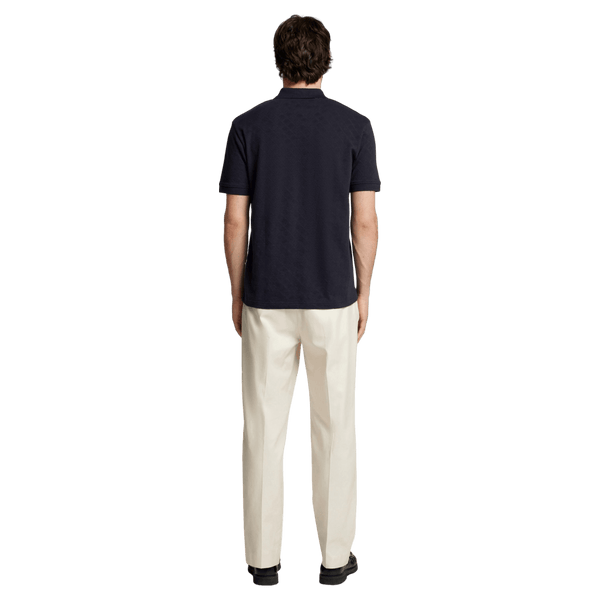Selected Paul Short Sleeve Jacquard Polo