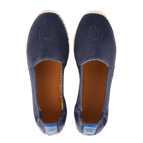 Fairfax & Favor Monaco Flat Suede Espadrilles