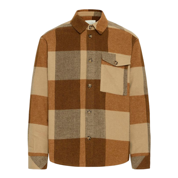!SOLID Check Overshirt