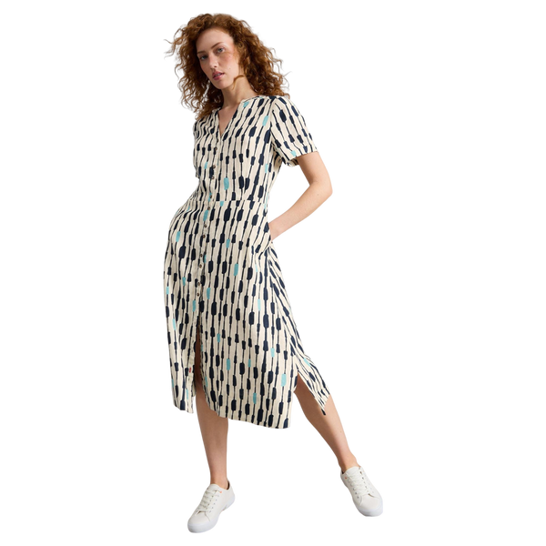 White Stuff Iris Linen Dress