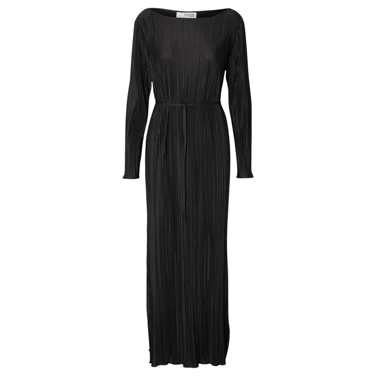 Selected Femme Ellie Plisse Pleated Maxi Dress
