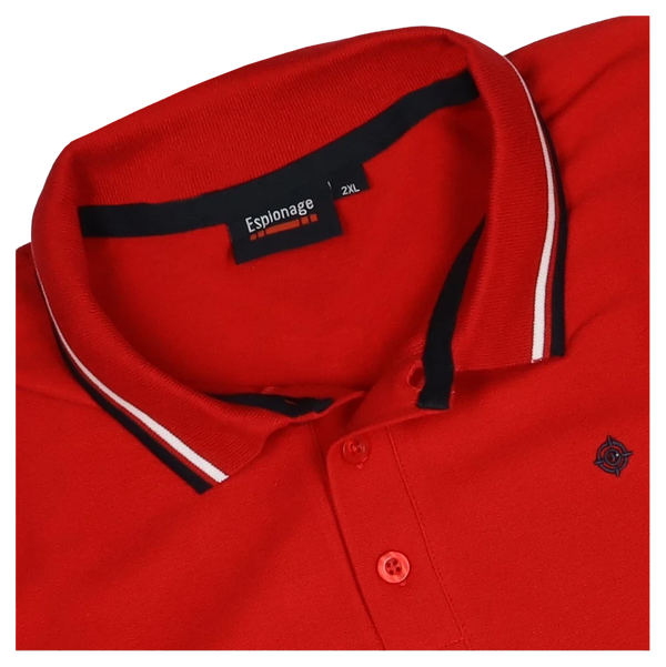 Espionage Plain Polo With Trim