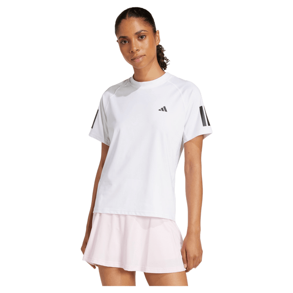 Adidas Club 3 Stripes Tennis Climacool T-Shirt