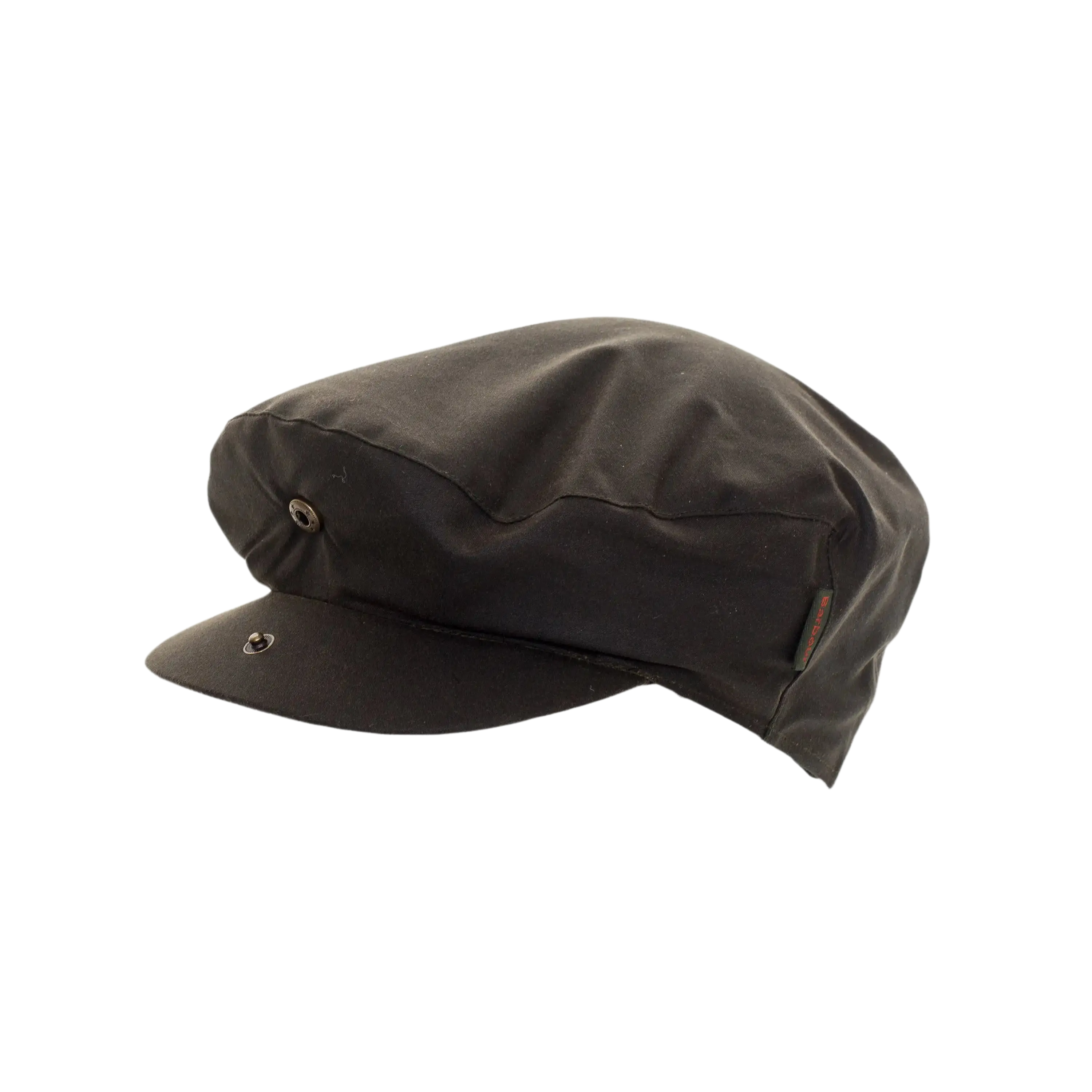 Barbour Cheviot Tartan Cap For Men In Olive Coes