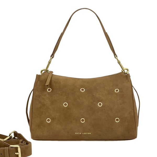 Katie Loxton Alize Suedette Shoulder Bag