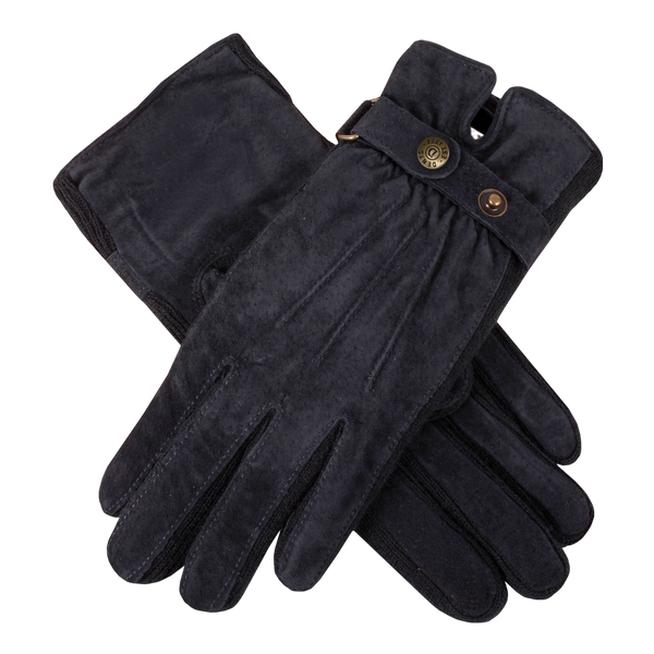 Dents Laura Three-Point Fleece-Lined Suede Gloves