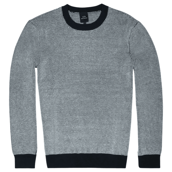 Armani Exchange Textured Knit Jumper