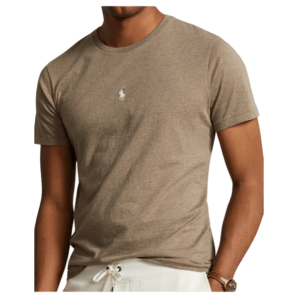 Polo Ralph Lauren Short Sleeve T-Shirt with Centre Logo for Men