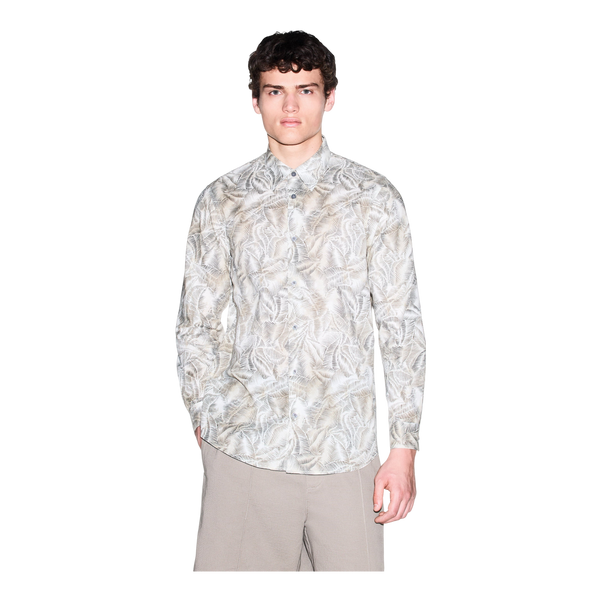 Armani Exchange Long Sleeve Printed Shirt