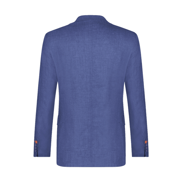 A Fish Named Fred Linen Jacket With Trim