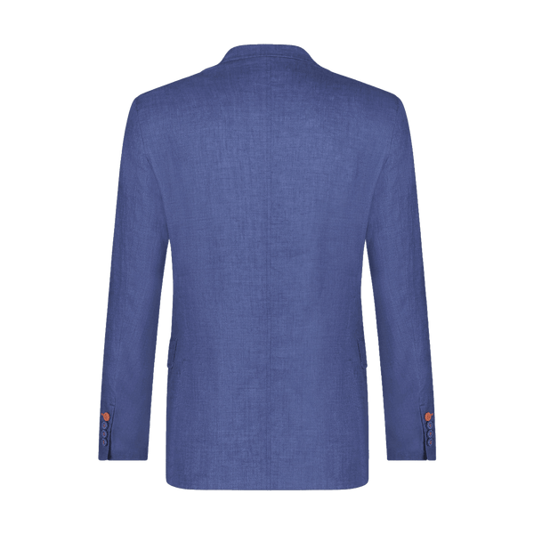 A Fish Named Fred Linen Jacket With Trim