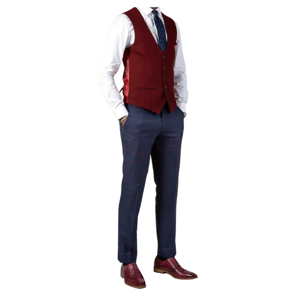 Marc Darcy Kelvin Single Breasted Waistcoat for Men