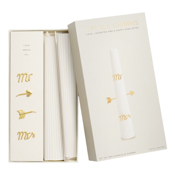 Katie Loxton Mr & Mrs Candle Charms Gift Set