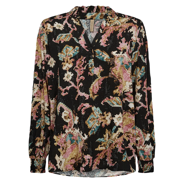 Soya Concept Takari Floral Print Blouse for Women