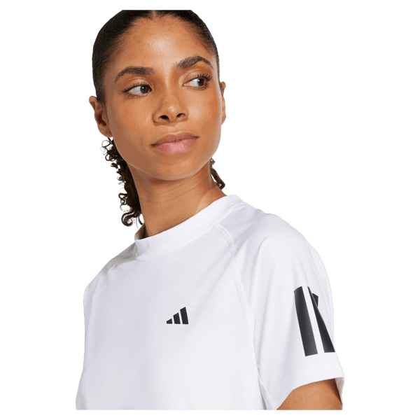Adidas Club 3 Stripes Tennis Climacool T-Shirt