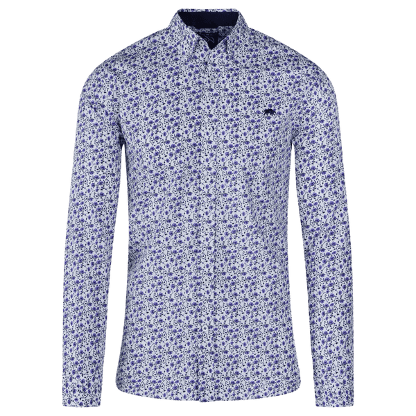 Raging Bull Dahlia Print Long Sleeve Shirt