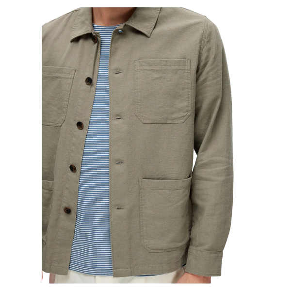 Selected Brody Linen Overshirt for Men