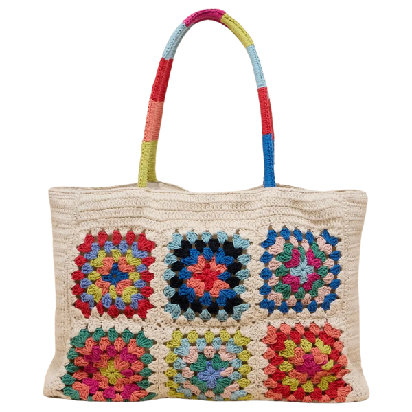 White Stuff Callie Crochet Tote Bag for Women
