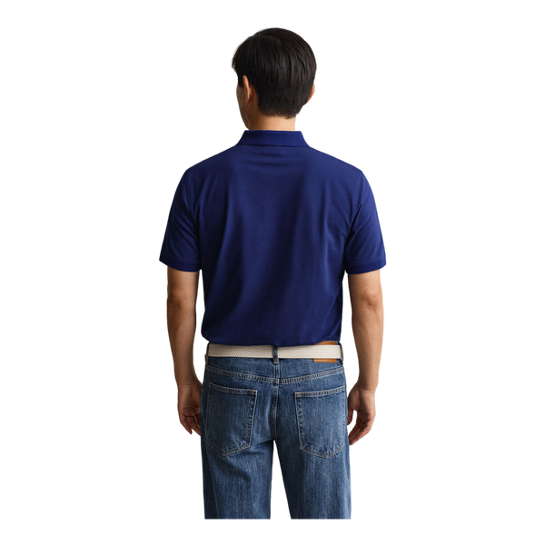 GANT Short Sleeve Contrast Polo Shirt