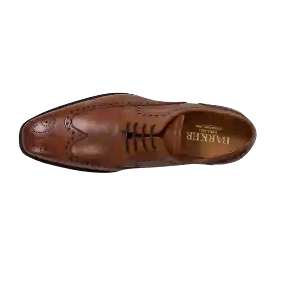 Barker Larry Brogue Shoes for Men in Tan