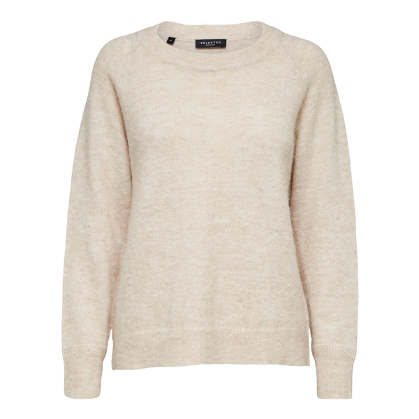 Selected Lulu O-Neck Knitted Jumper