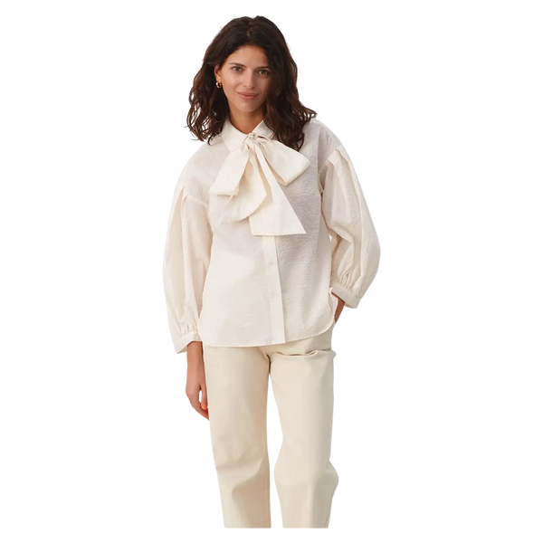 Part Two Ninea Pussy Bow Shirt