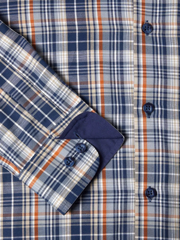 DG's Drifter Check Long Sleeve Button Down Shirt