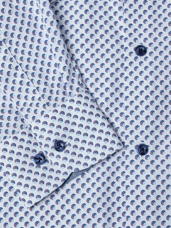 DG's Drifter Dotted Long Sleeve Button Down Shirt