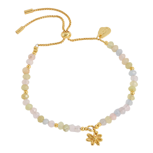 Estella Bartlett Faceted Mini Doodle Flower Bracelet