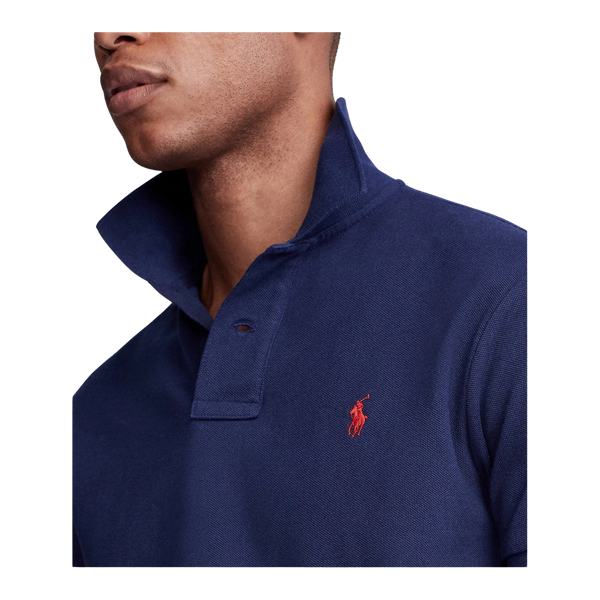 Polo Ralph Lauren Plain Polo Shirt in Navy
